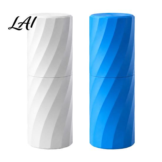 Toothpaste Storage Tube Toiletry Tube Lightweight Portable 3D Printed Toothbrush And Practical Travel Accessories Holder Drainage Design Waterproof