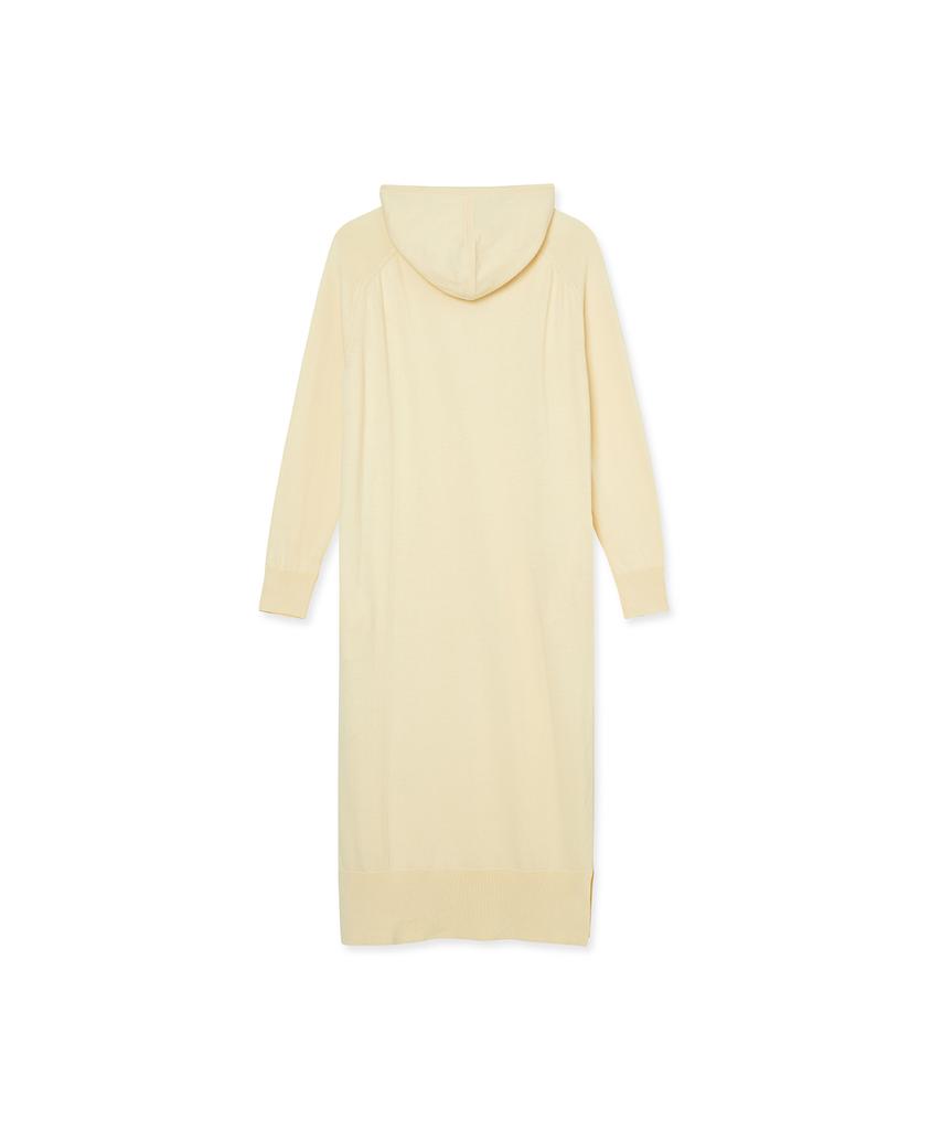 Iolo Organic Hooded Dress_Ivory