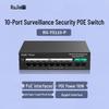 Ruijie RG-YS110-P 10-портовый Fast Ethernet PoE-коммутатор для систем видеонаблюдения