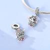 925 Silver Beads Bear Guinea Pig Owl Bee Sheep Dangle Fit Original Bracelet Making For Woman Jewelry DIY Gift