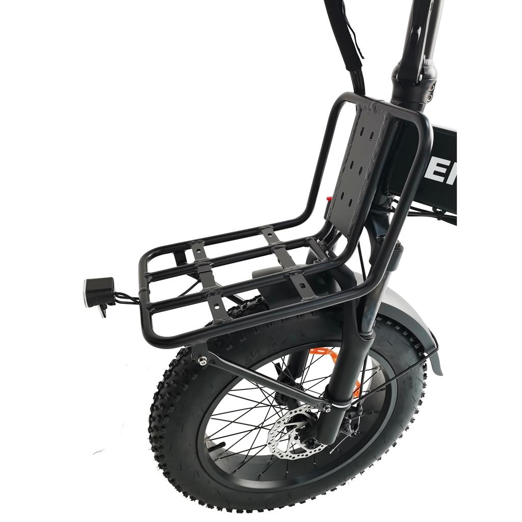 Elekwheels E5 Multi Terrain Electric Bicycle 250W  Motor 48V12.8Ah Lithium Battery Urban Commuting Electric Bike 20"*4.0 Fat Tires EBike