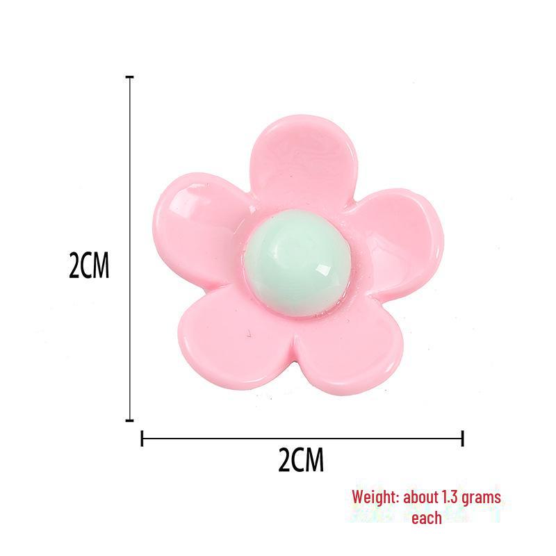 Детские аксессуары для волос и коробка для хранения из смоляного пятилепесткового цветка своими руками