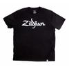 Zildjian T3010 Classic Logo T-Shirt, Black, Size Small, Short Sleeve