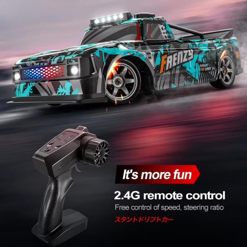 Электрический 1:16 пультов дистанционного управления, полный привод, дрифт, гоночный автомобиль, светодиодный свет, соревнование, высокоскоростной автомобиль, перезаряжаемая детская игрушка, подарок для мальчика