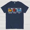 Valuable Strong Rare: Autism in Elements Cotton Summer Casual Cool Loose T-Shirt