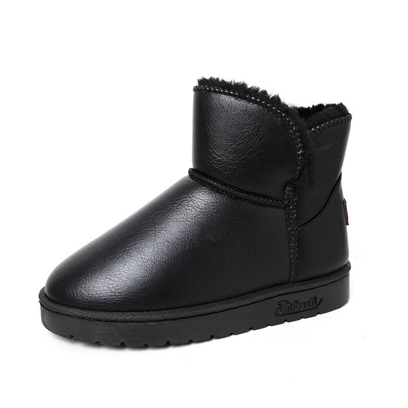 Мода 2024 года, новые классические утолщенные пушистые женские зимние сапоги, удобные теплые ботильоны, женская зимняя обувь, массивные ботинки Mujer