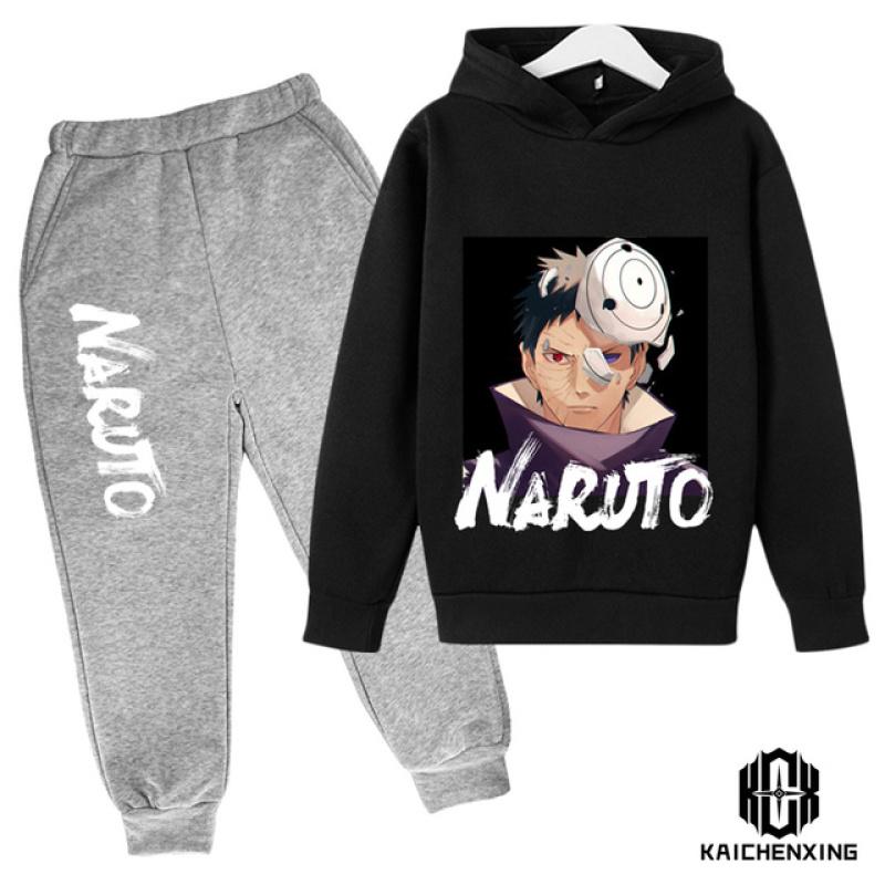2023 милый модный костюм Наруто для мальчиков и девочек, модный свитшот, мужской костюм Kawaii, спортивный милый спортивный костюм для родителей и детей с капюшоном