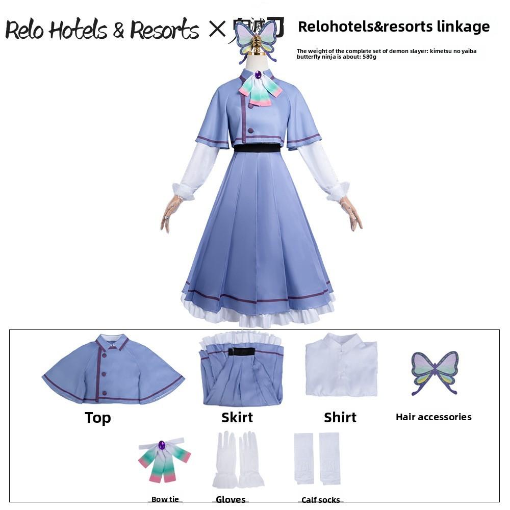 Demon Slayer Cosplay Outfit With Polyester Material For Game And Anime Fans