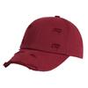 Outdoor Sun Hat Ripped Baseball Cap Summer Sunscreen Sunshade Pure Cotton Cap Men