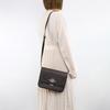 Coach Женская сумка через плечо Brynn 25 Classic Monogram Flap из покрытого канваса и кожи, коричневая C5633-IMAA8