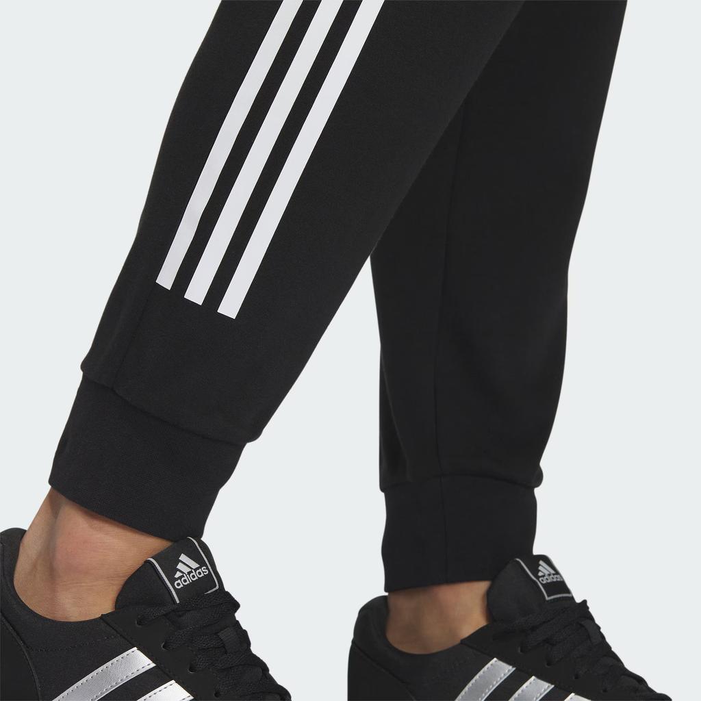 adidas Необходимые вещи DK брюки три полоски цветные блоки шнурок манжеты трикотажные спортивные брюки женские брюки черные IS4940