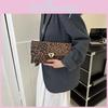Trendy Pu Envelope Clutch Handbag For Ladies With Magnetic Closure In Chic Milk Zebra And Leopard Designs
