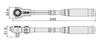TONE Swivel Ratchet Handle Drive (Hold Type) RH3VHW, 9.5mm (3/8")
