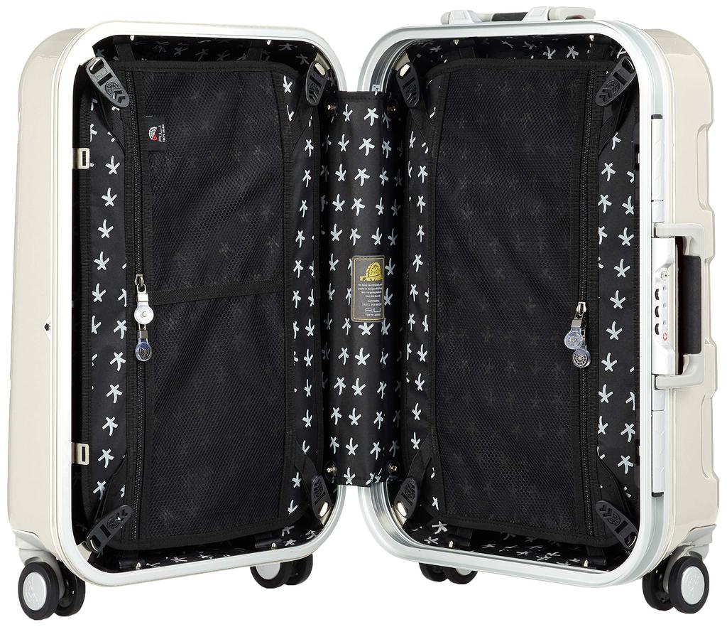 Hard 55 Pearl White [ALI] Чемодан, Carry, KABUKI, ручная кладь, 34 л, см, 3,6 кг,