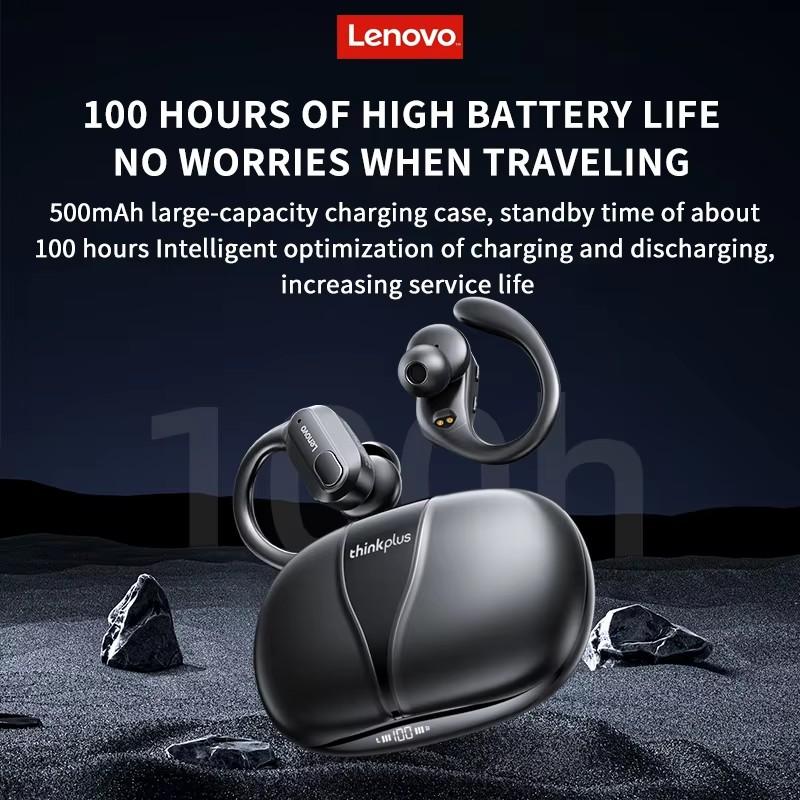 Lenovo XT80 OWS беспроводные Bluetooth-наушники, водонепроницаемая спортивная гарнитура, светодиодный дисплей, шумоподавление, игровые наушники