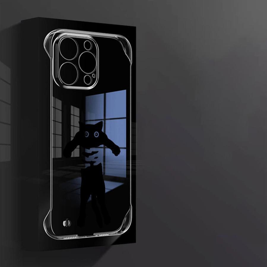 Чехол для телефона «Кошка с хлебом» для Apple iPhone 15 16 Pro Max 13 14 Plus 12 11 Pro plus Матовый