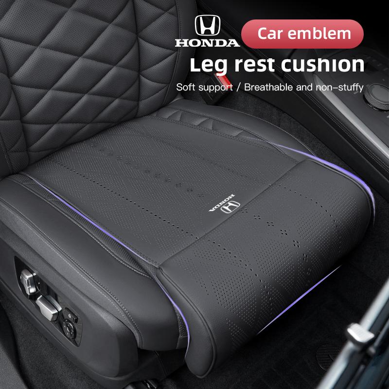 Nappa Leather Leg Support Seat Pad Car Seat Accessories For Honda Civic Odyssey Vezel 5th City Pilot B-series D-series H-series AS9