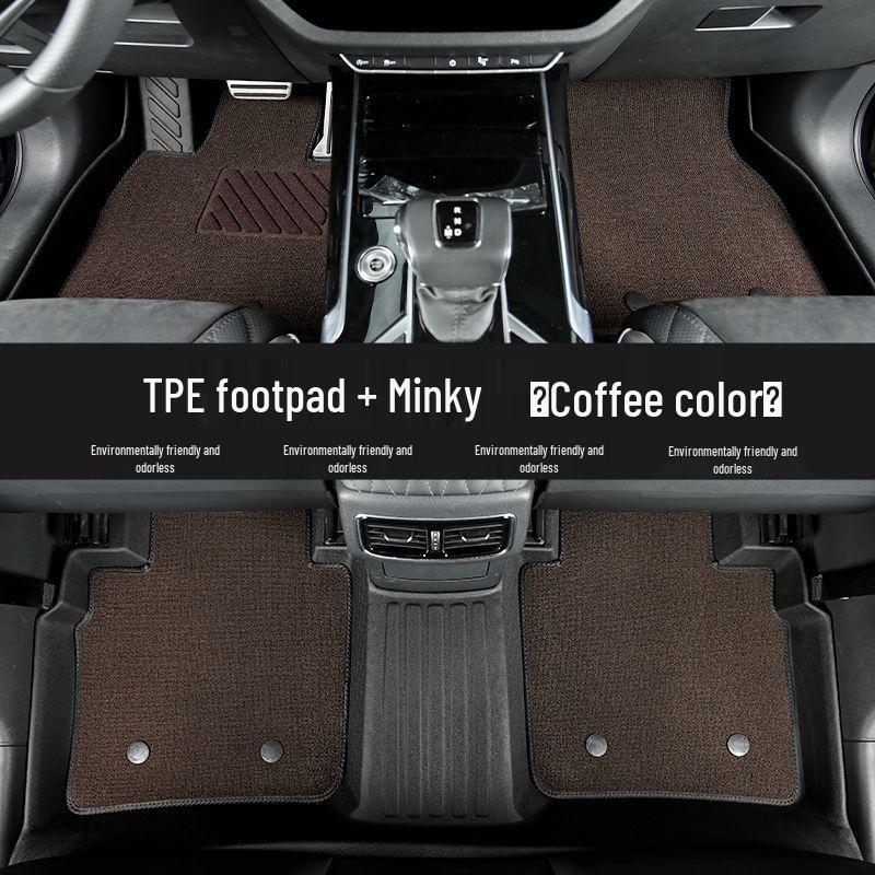 Комплект противоскользящих ковриков из ТПЭ для Kia K4, модели 2014-2024 гг.