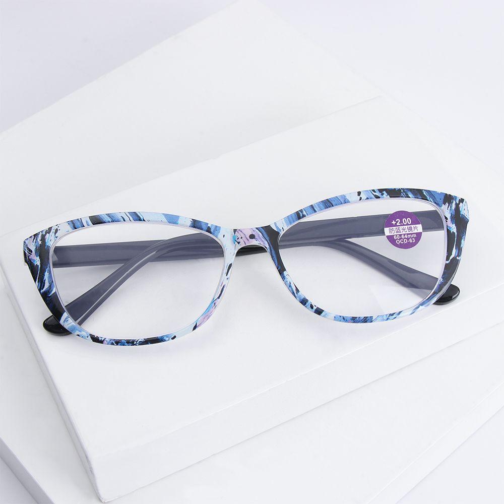 Модные портативные элегантные винтажные очки для чтения с защитой от синего света в ультралегкой оправе