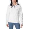 Benton Springs Full Zip Fleece, Womens White Fleece