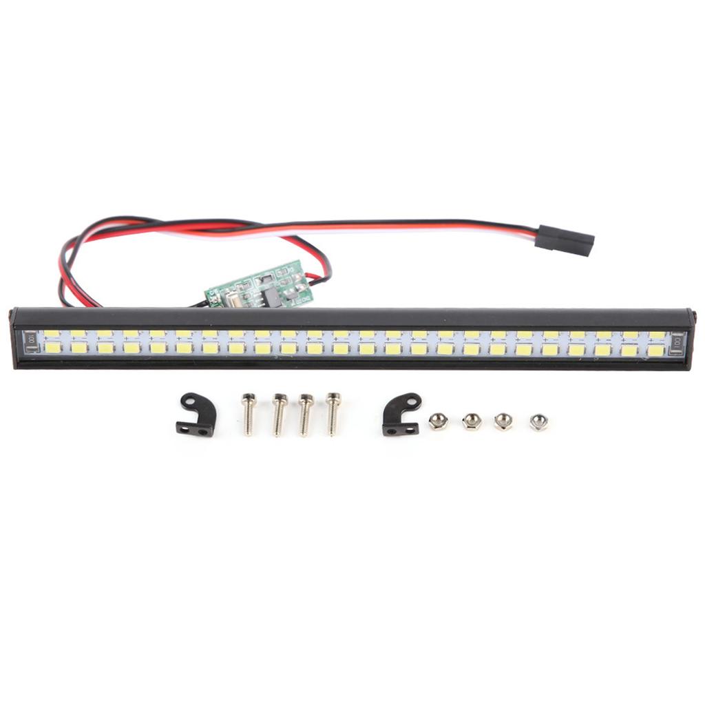 48 шт. ламповых бусин для крыши радиоуправляемого автомобиля, универсальная светодиодная панель для гусеничного трактора с дистанционным управлением, аксессуар