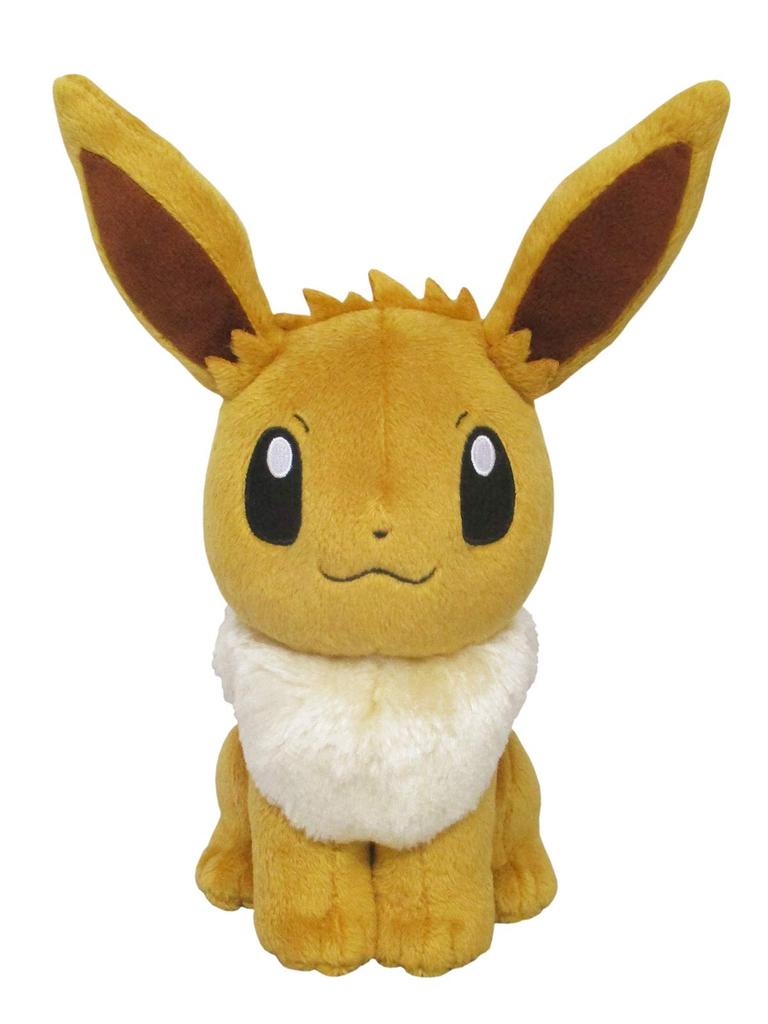 Sanei Boeki Pokemon ALL STAR COLLECTION Eevee W9 x D16 x Plush Toy Pokemon PP07 (S) H20.5cm