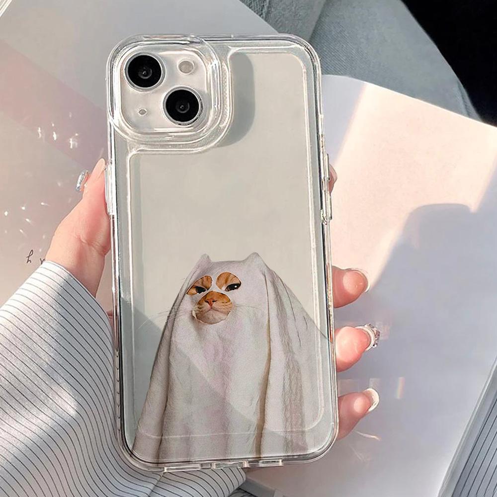 Cute Cartoon Cat Phone Case For Samsung Galaxy S26 S25 S24 S22 S23 Ultra Plus Shockproof Cover S22+ S23+ S24+ S25+ Shell Fundas