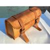 Leather Motorcycle Pouch Panniers Saddle Bag Saddlebags Brown Luggage Handmade