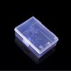 Mini Boxes Rectangle Plastic Card Storage Box Practical Transparent Toolbox Bead Jewelry Case Display Organizer Container