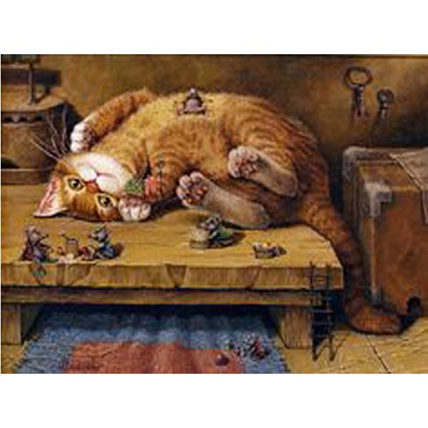 Алмазная вышивка по номерам котики