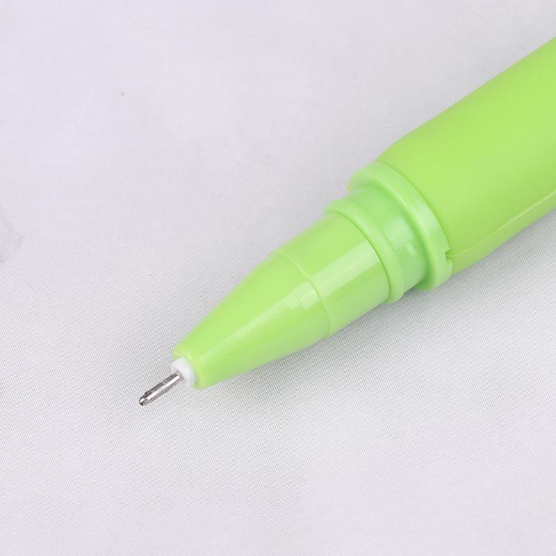4 шт. 0,5 мм черные чернила Lucky Leaf Lovely гелевая ручка Green Leaf Writing Signature Pen для студентов, школьных офисных принадлежностей