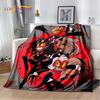 2025 H-Helluva Boss Blitzo Cartoon Soft Blanket, Soft Throw Blanket для дома, спальни, кровати, дивана, пикника, дорожного чехла, подарка ребенку