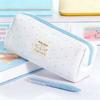 Multi-functional Polka Dot Design Pencil Case Cartoon Large Capacity Pen Bag Stationery Storage Bag School Office Supplies