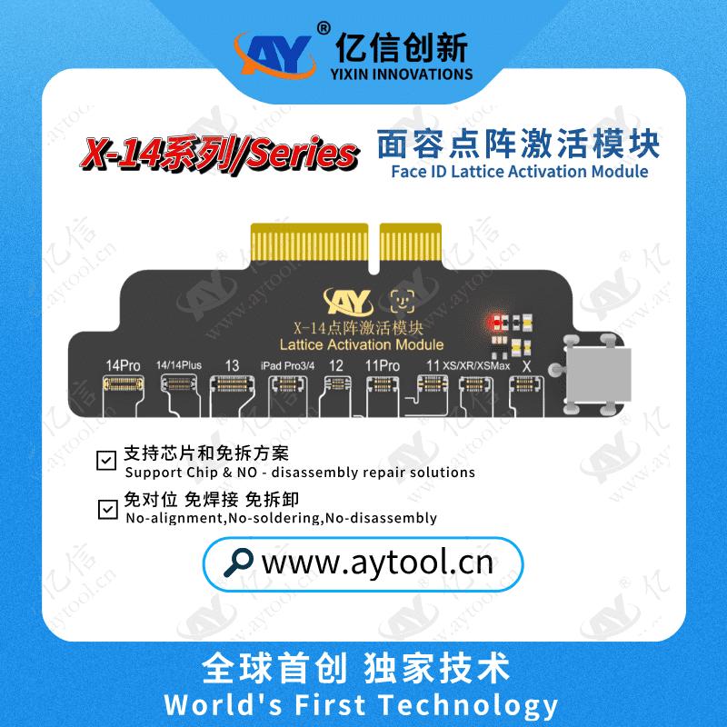 AY A108 Face id Dot Matrix Repair Flex Cable For iPhone 11 12 13 14 15 Pro MAX Read Write Face ID Repair No Need Welding