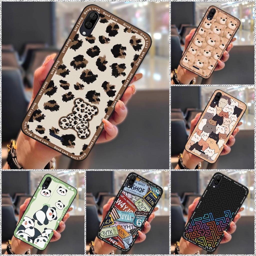 Protective Fashion Design Phone Case For Wiko Y80 Shockproof Anti-knock TPU Back Cover Full Wrap Durable Silicone Cover