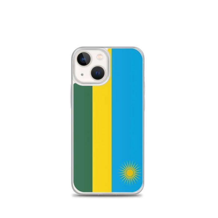 Coque Télephone Drapeau Rwanda - iPhone 13 Mini