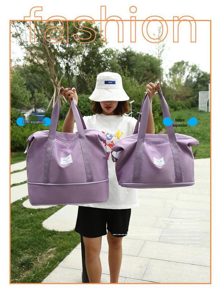 Женская легкая дорожная сумка большой вместимости для поездок на короткие расстояния и спортивных поездок