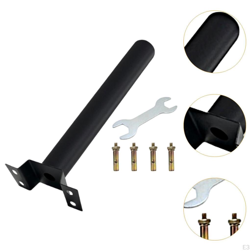 Удлинитель кронштейна крепления солнечного уличного фонаря, кронштейн для дворового фонаря для столбов деревьев на крыльце