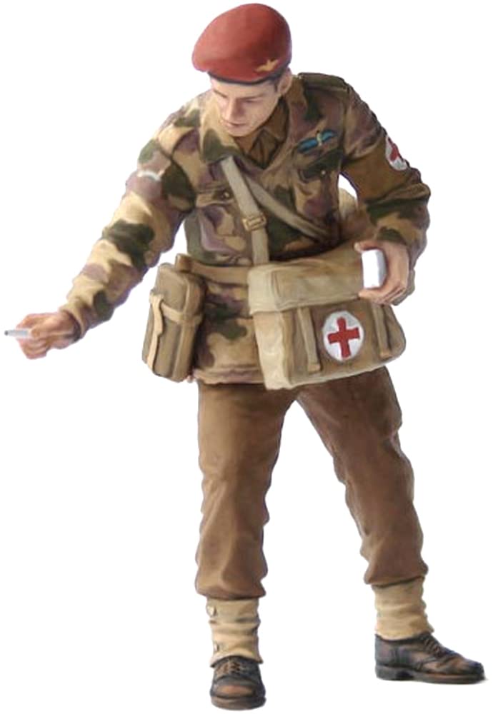 Master Box 1/35 Scale British Airborne Forces Part 2: Nursing the Wounded, 1944, 4-Piece Plastic Model Kit, MB35034