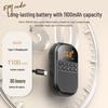 Мини Bluetooth FM/AM Радио с Перезаряжаемой Батареей и Слотом для Карты