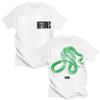 Rock Band Deftones Green Snake Print Tshirt Private Music Album Retro Fashion Trend Summer Print 100 Pure Cotton Tshirt