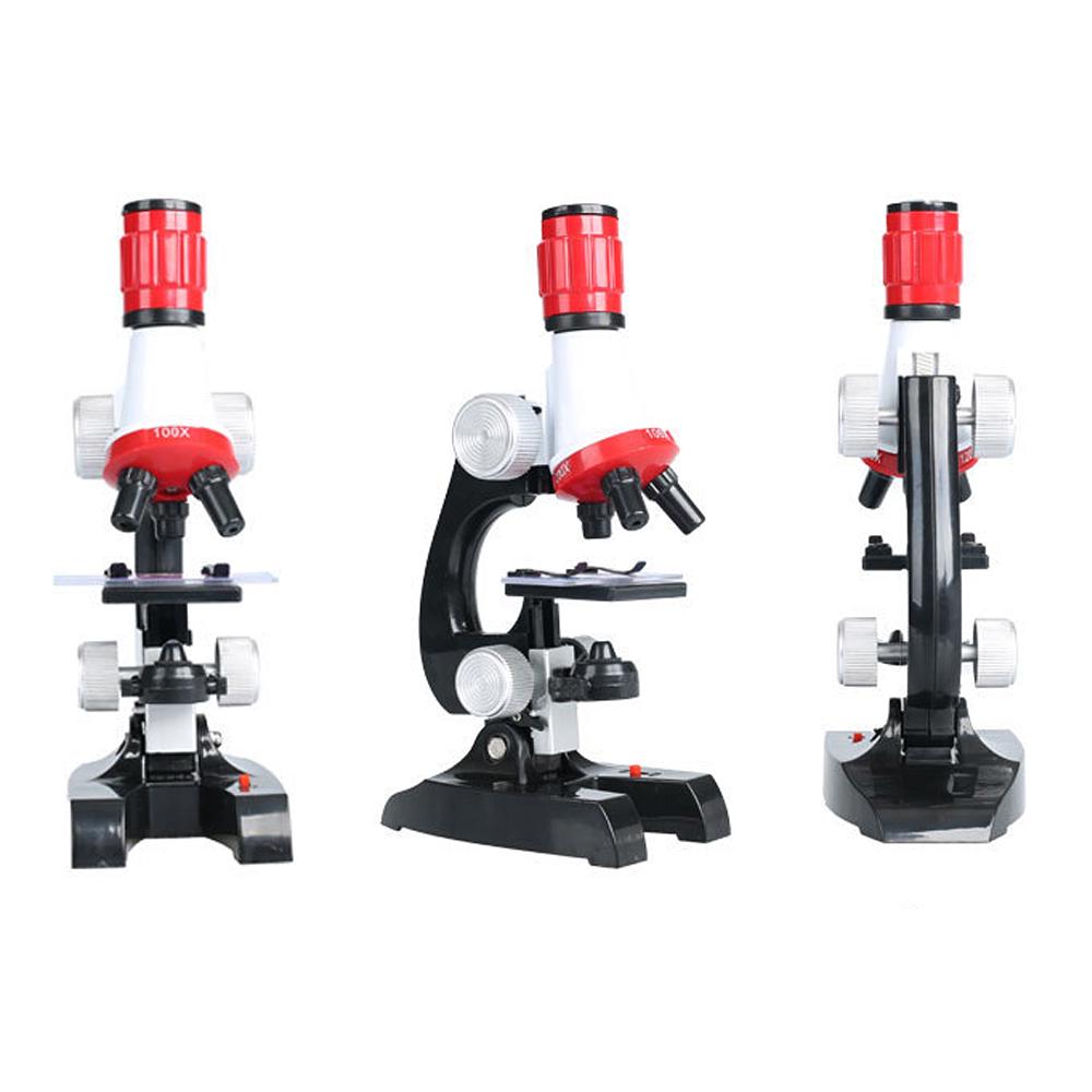 Микроскопный набор 1200x для детей Утонченное Образование Научная Игрушка Подарок Студенту