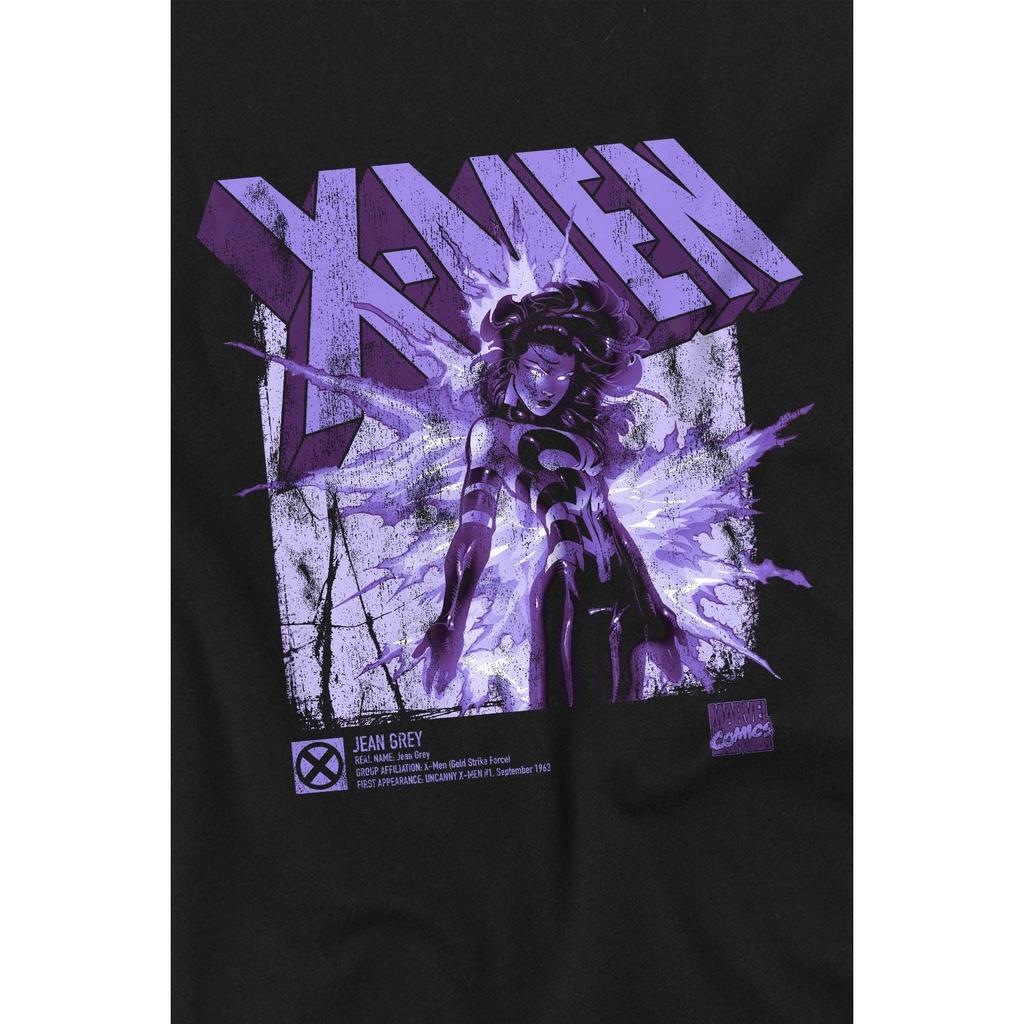 Marvel Childrens/Kids X-Men Jean Grey Infographic T-Shirt