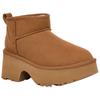 UGG Классические Ультра Мини Ботинки New Heights Каштановые Женские Кроссовки Коричневые 1158311-CHE