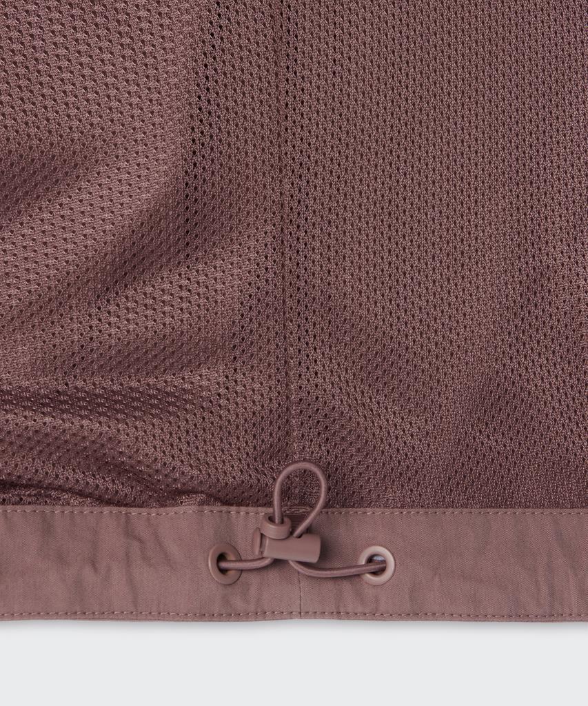 Musinsa Standard [City Leisure] Cn Hooded Windbreaker Jacket [Smoke Pink]