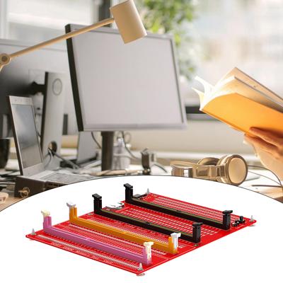Тестер памяти DDR3/4/5 RDIMM/UDIMM со светодиодным индикатором Кнопка проверки блока питания USB C Компьютерная карта проверки памяти DDR3/4/5