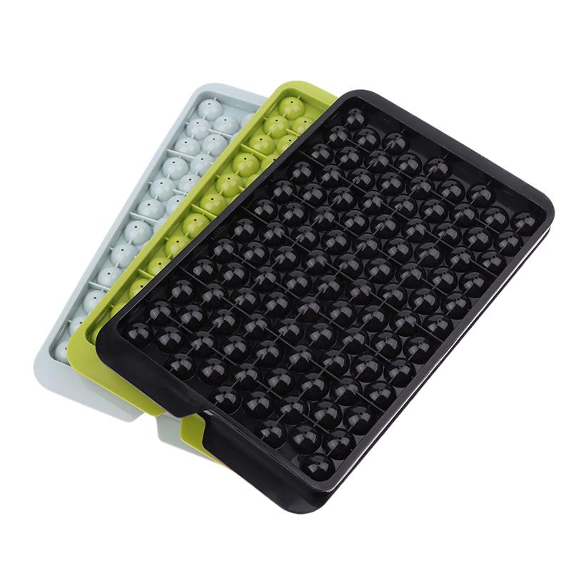 104 сетчатый круглый лоток для льда с крышкой из полипропилена, летняя форма для кубиков льда, форма для хоккея на льду, круглая форма для приготовления льда
