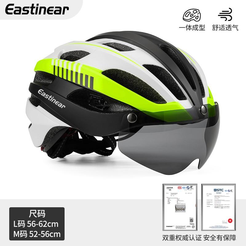 Kids Bike Helmet With Goggles Road Mountain Cycling Youth Boys Girls Safety Gear