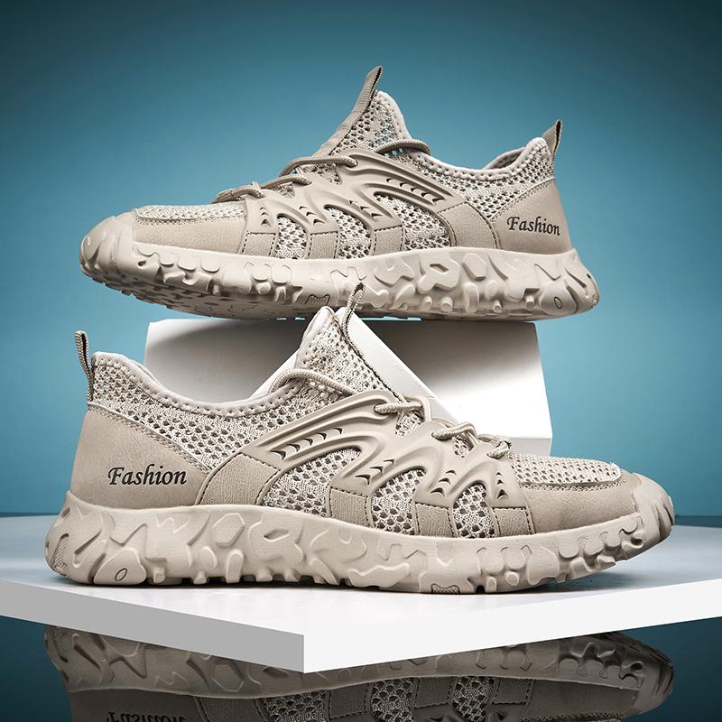 Модные мужские кроссовки весна лето осень зима дышащая сетчатая повседневная обувь легкая уличная обувь офисная рабочая обувь мужская обувь