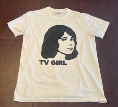 Винтажная футболка унисекс с принтом группы TV Girl Белая футболка для концерта Унисекс от S до 5XL